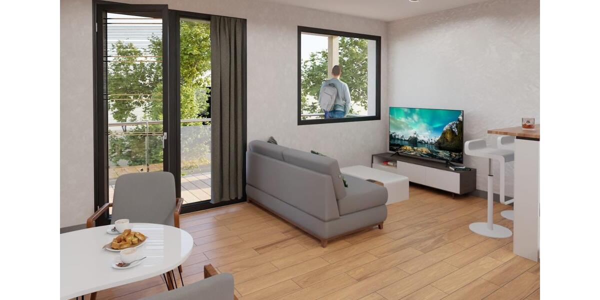 Terrassenwohnung Schwabach - 2 Zimmer, 45 m&sup2;, 915&euro; | Angebot:26269124