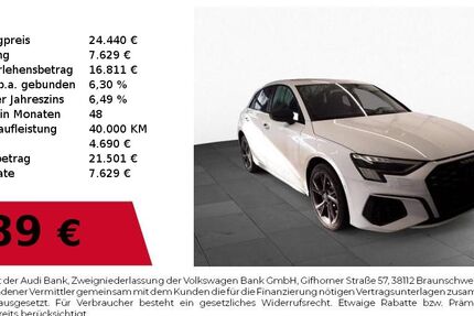 Audi A3 80.980 km 24.440 &euro; Nürnberg 90411