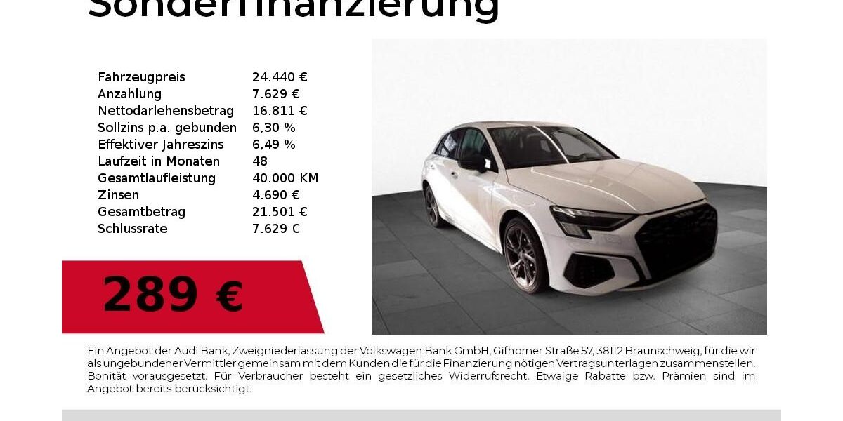 Audi A3 80.980 km 24.440 &euro; Nürnberg 90411
