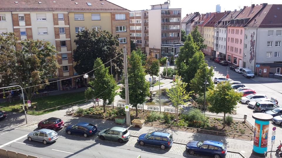 Voll möblierte lichtdurchflutete sonnige 2-Zi-Wohnung Stadtpark 2 zimmer