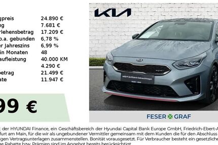 Kia pro ceed / ProCeed 39.257 km 24.890 &euro; Roth 91154