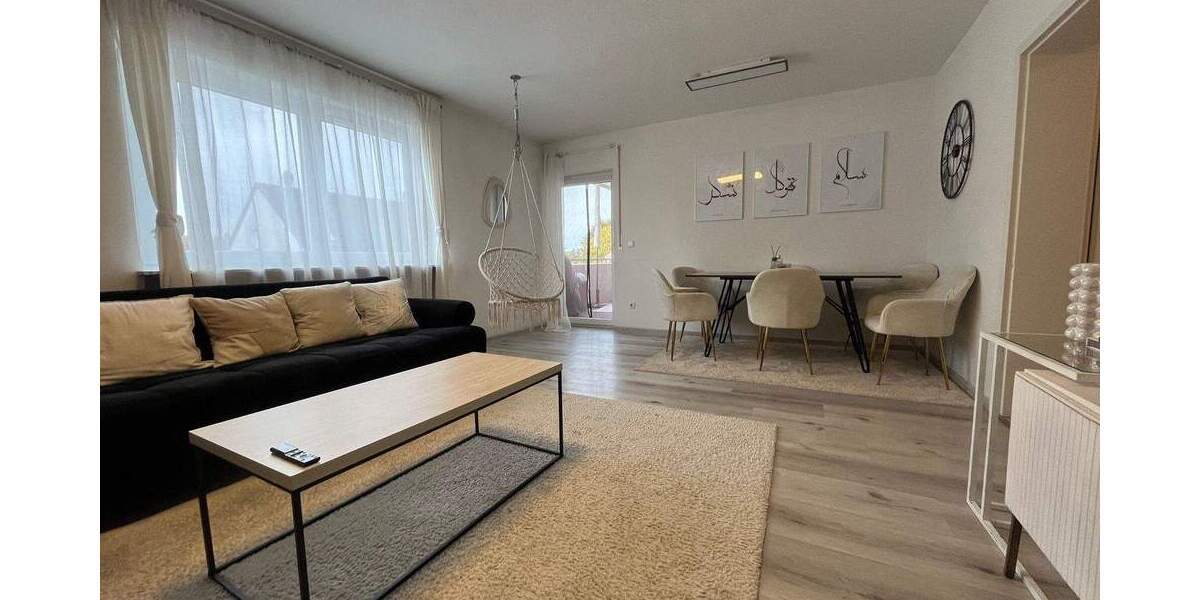 Saniert 2019! Gemütliche 3-Zimmerwohnung mit Einbauküche in Fürth 3 zimmer