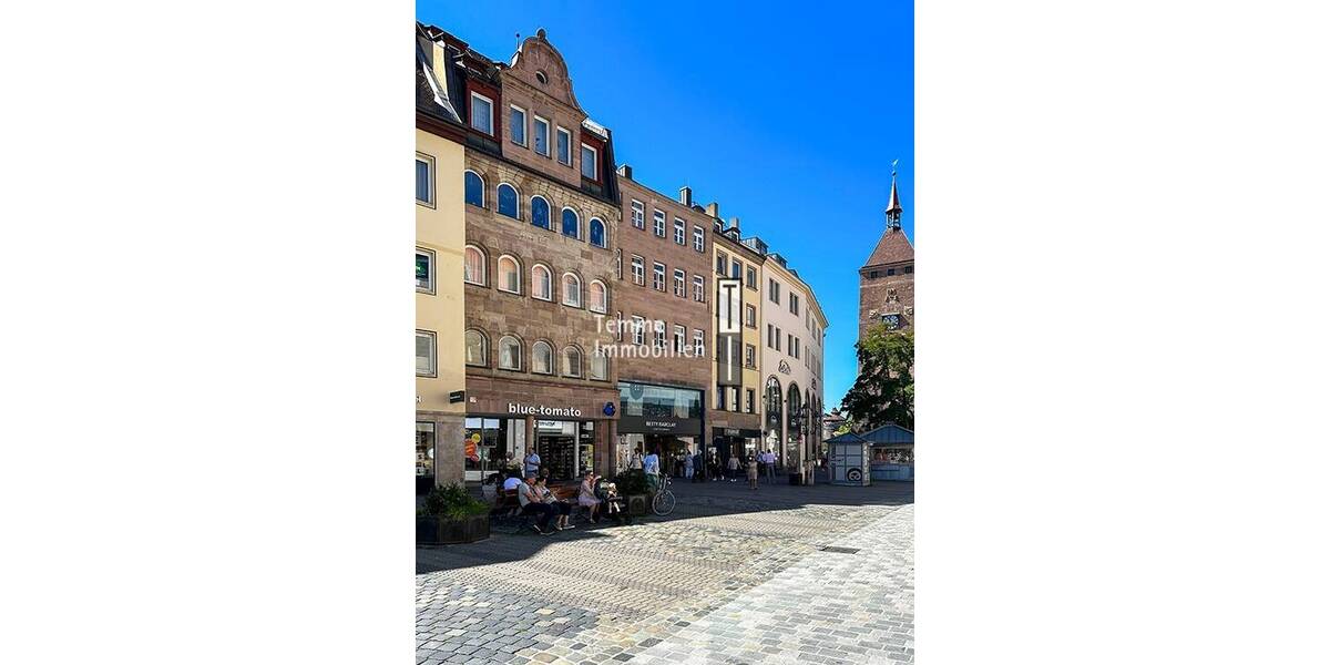 Wohnhaus | Einzelhandel | Nürnberg Zentrum | 1a-Lage | Denkmalschutz | Entwicklungspotenzial zimmer