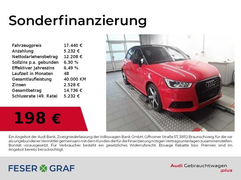 Audi A1 61.200 km 17.440 € Nürnberg 90411