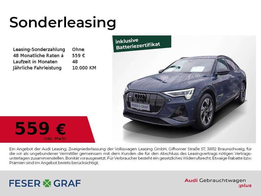 Audi e-tron 46.500 km 42.440 € Erlangen 91058
