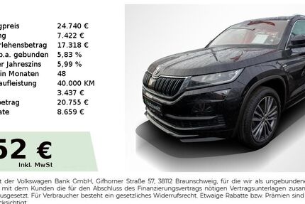 Skoda Kodiaq 124.800 km 23.980 &euro; Nürnberg 90431