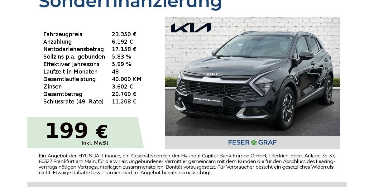 Kia Sportage 26.605 km 23.350 &euro; Roth 91154