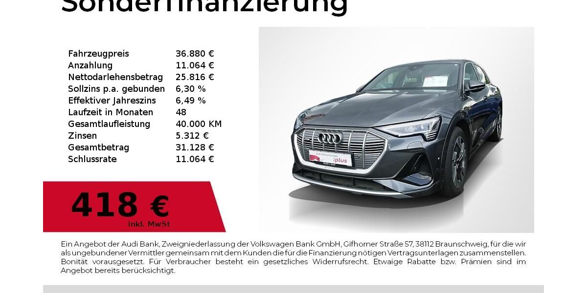Audi e-tron 63.990 km 35.750 &euro; Lauf an der Pegnitz 91207