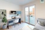 Etagenwohnung Nürnberg Gleißhammer - 1 Zimmer, 21 m&sup2;, 535&euro; | Angebot:26248515