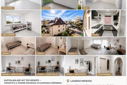 Wohnung Nürnberg Gibitzenhof - 3 Zimmer, 75 m&sup2;, 299.000&euro; | Angebot:26898333