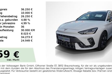 Cupra Leon 17.500 km 36.250 &euro; Lauf an der Pegnitz 91207