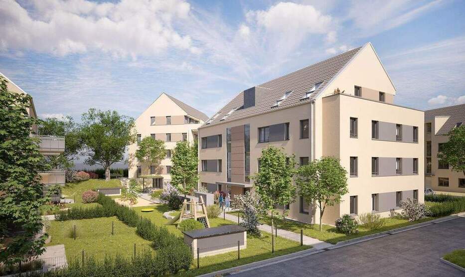 Verkaufsstart - Die erste eigene Wohnung mit großem Süd-Balkon, KfW 40 QNG 2 zimmer