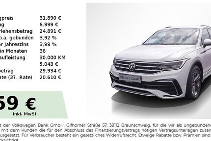 VW Tiguan 30.931 km 30.890 &euro; Fürth 90763