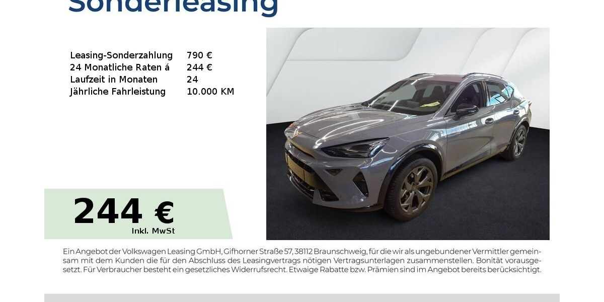 Cupra Formentor 23.550 km 34.150 &euro; Lauf an der Pegnitz 91207