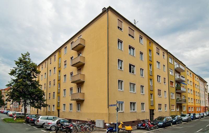 Etagenwohnung Nürnberg Herrnhütte - 2.5 Zimmer, 54 m&sup2;, 626&euro; | Angebot:26183241