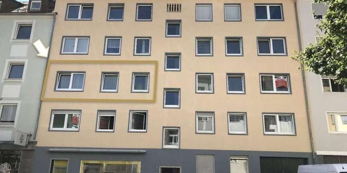 Etagenwohnung Nürnberg Herrnhütte - 3 Zimmer, 73 m&sup2;, 324.000&euro; | Angebot:27635790