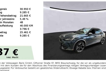 Cupra Formentor 21.750 km 30.950 &euro; Nürnberg 90441