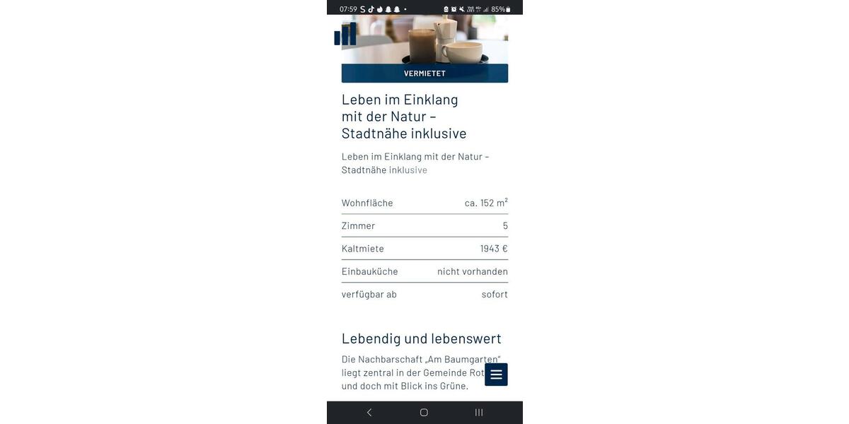 Reihenhaus Roth - 5 Zimmer, 152 m&sup2;, 1.943&euro; | Angebot:26640564