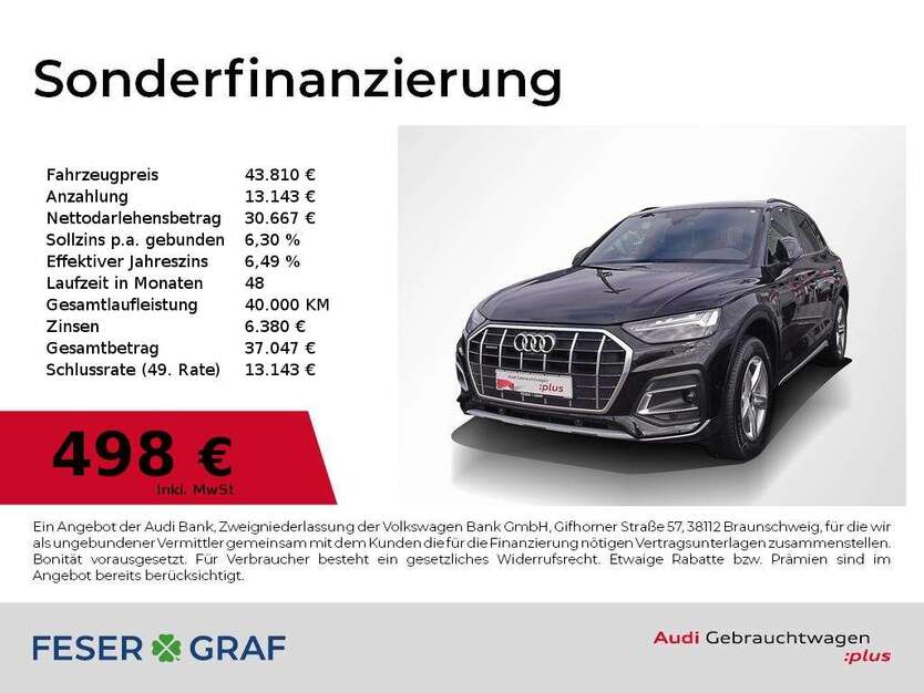 Audi Q5 16.881 km 43.810 € Lauf an der Pegnitz 91207