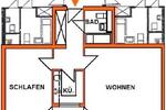 Hochparterre Nürnberg Buchenbühl - 2 Zimmer, 47 m&sup2;, 600&euro; | Angebot:27616732