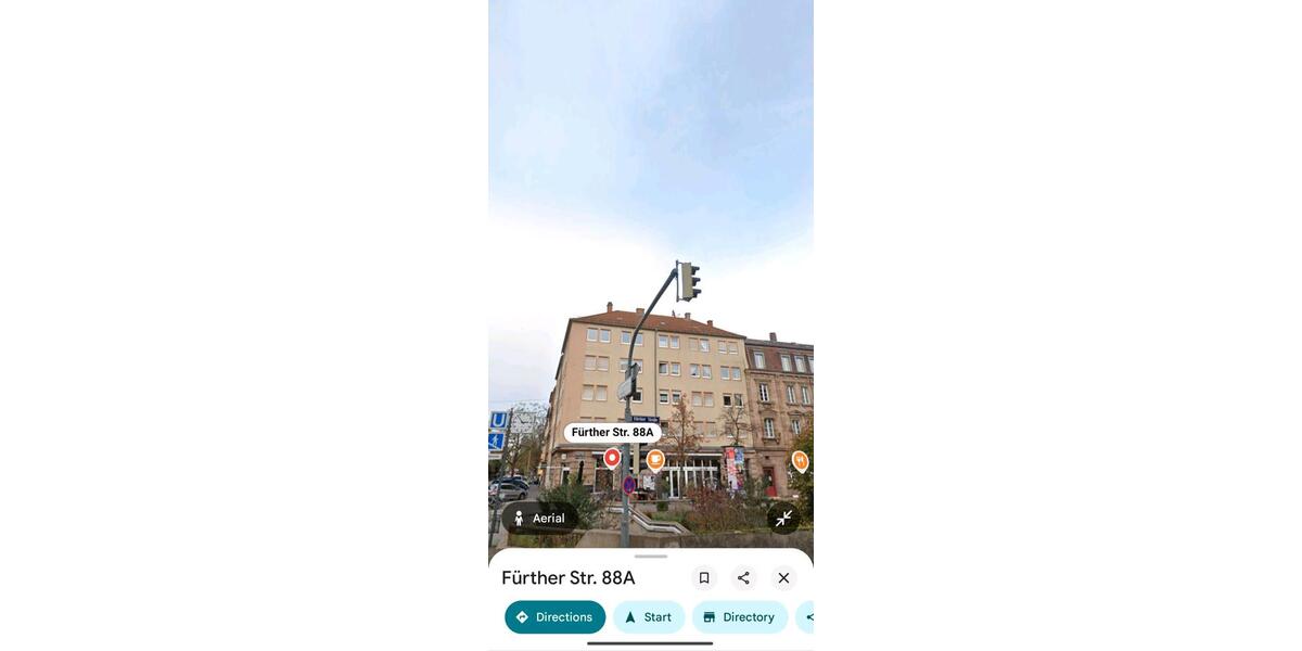 Etagenwohnung Nürnberg Eberhardshof - 2 Zimmer, 60 m&sup2;, 725&euro; | Angebot:27590101