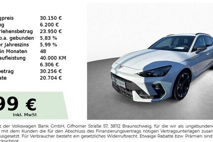 Cupra Leon 18.150 km 29.450 &euro; Schwabach 91126