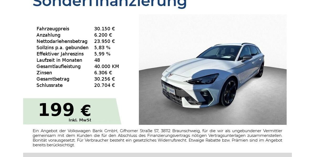 Cupra Leon 18.150 km 29.450 &euro; Schwabach 91126