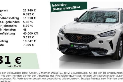 Cupra Formentor 29.450 km 22.740 &euro; Nürnberg 90431