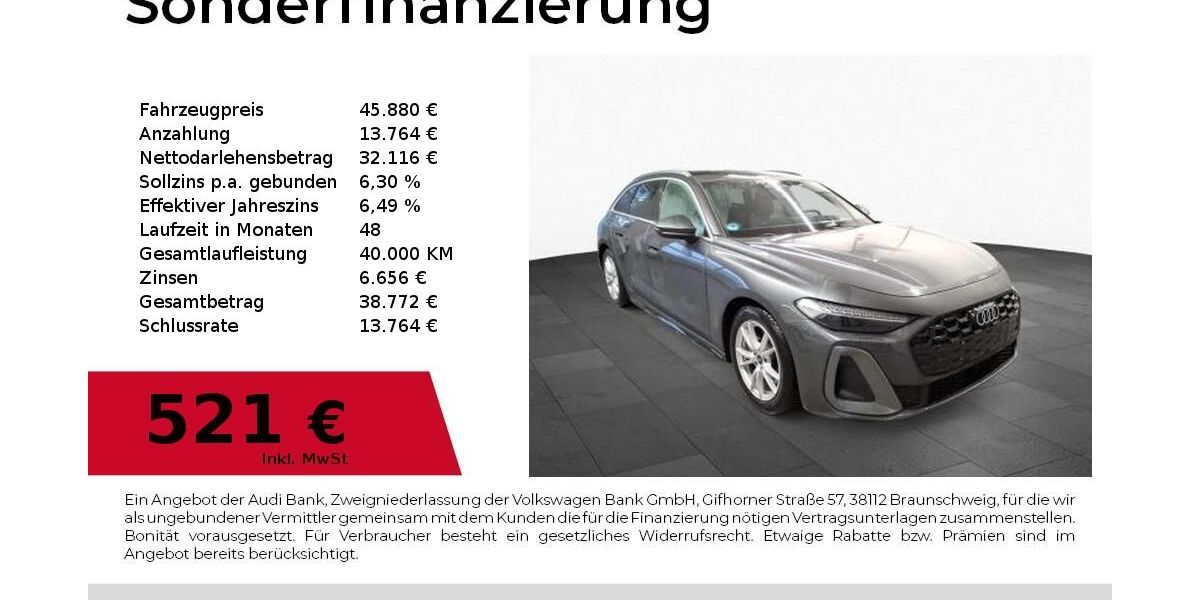 Audi A5 6.400 km 44.780 &euro; Nürnberg 90411