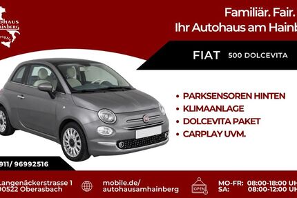 Fiat 500 28.200 km 14.990 &euro; Oberasbach 90522