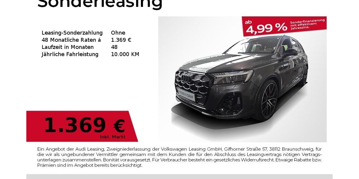 Audi SQ7 4.900 km 121.480 &euro; Fürth 90763