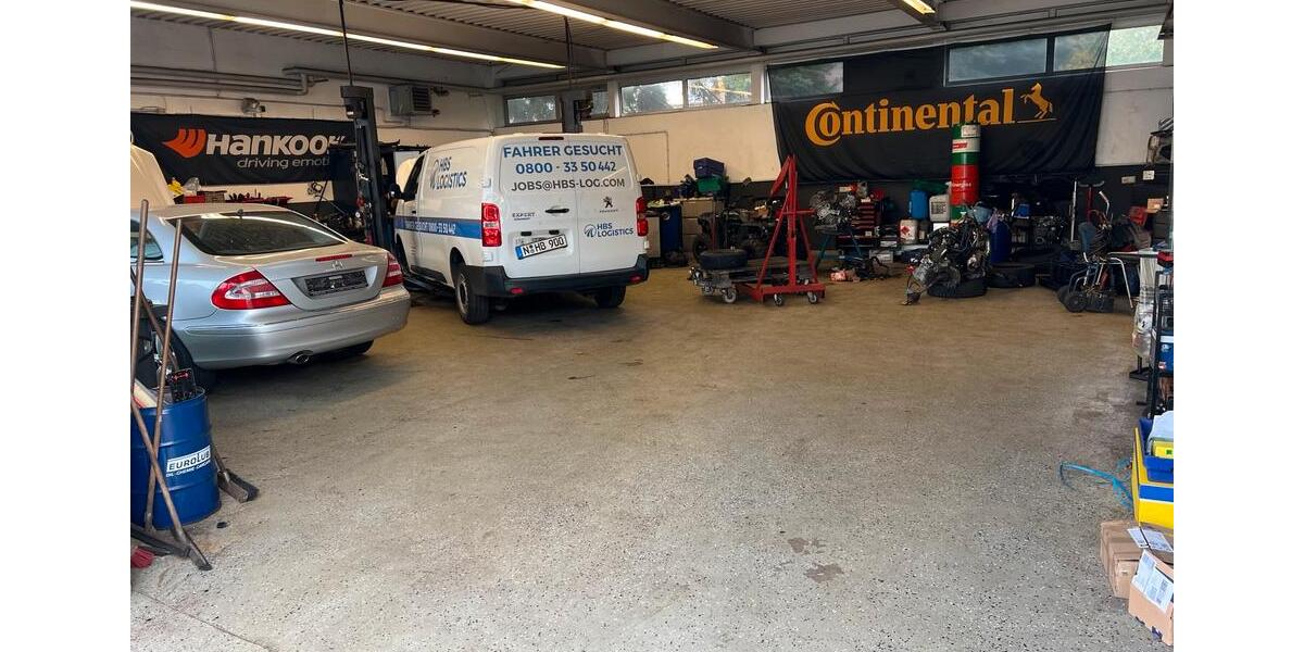 Kfz-Werkstatt mit Waschhalle voll ausgestattet 30 Auto Platz zimmer