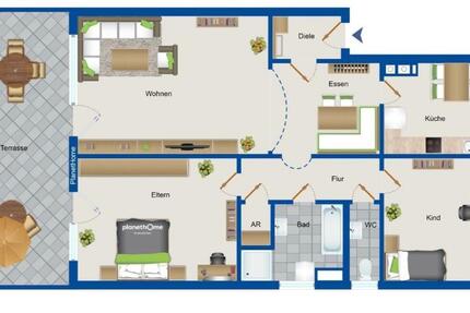 Wohnung Schnaittach - 3.5 Zimmer, 81 m&sup2;, 299.000&euro; | Angebot:26317910