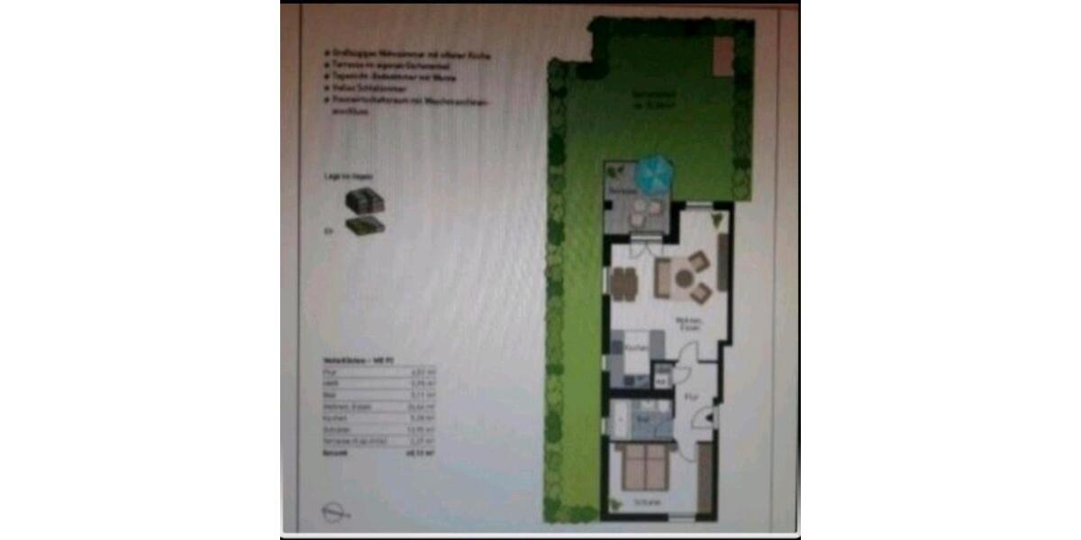 Erdgeschoßwohnung Fürth Südstadt - 2 Zimmer, 60 m&sup2;, 329.000&euro; | Angebot:26223957