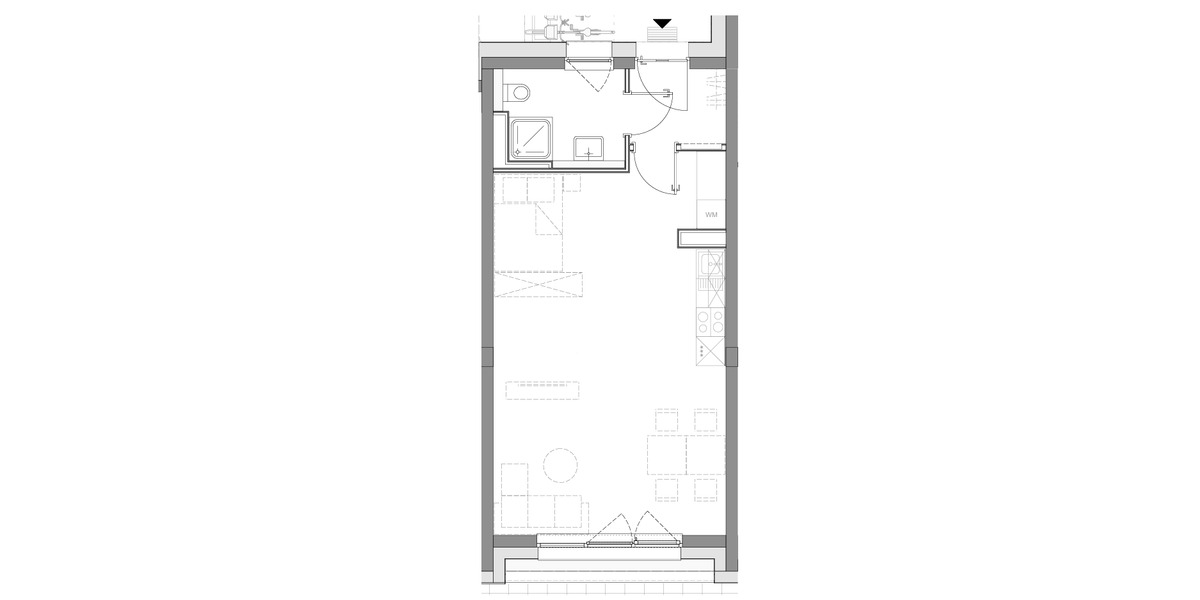 Großzügige, möblierte 1-Zimmer-Wohnung im Neubau! 1 zimmer