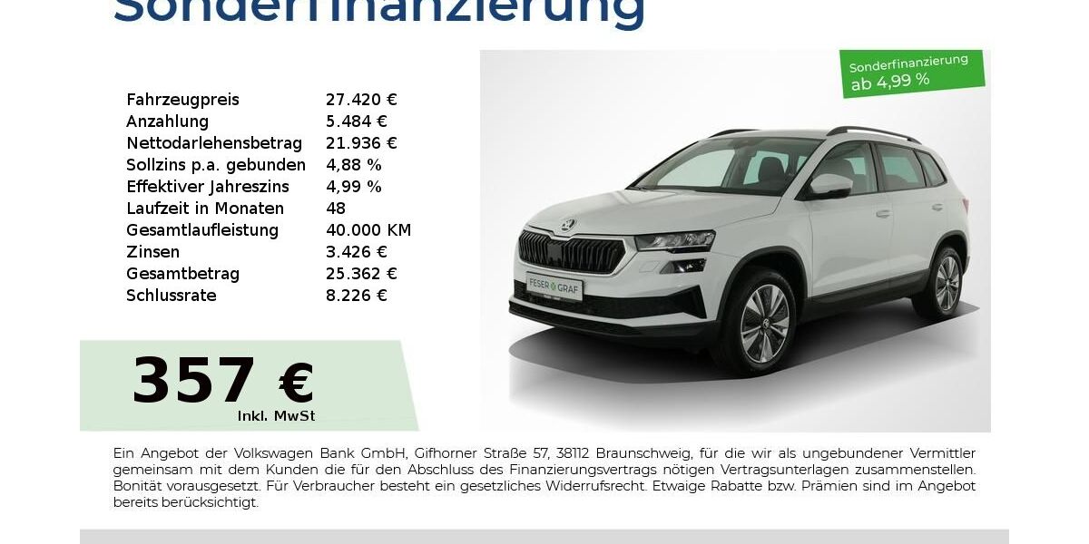 Skoda Karoq 12.450 km 26.850 &euro; Nürnberg 90441