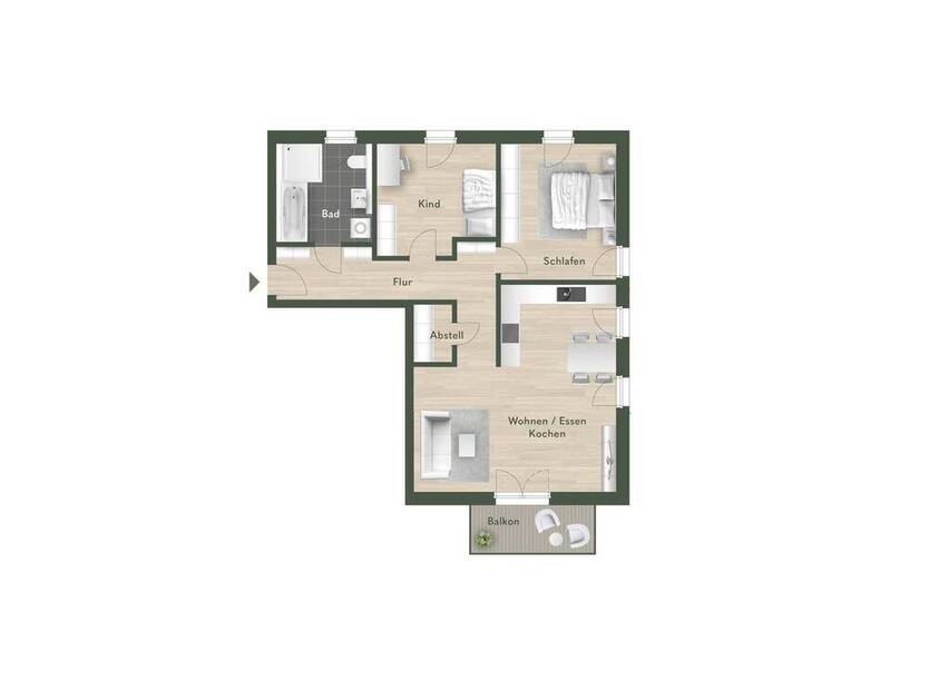 Neubau Wohnen in Dechsendorf - Rohbau steht bereits