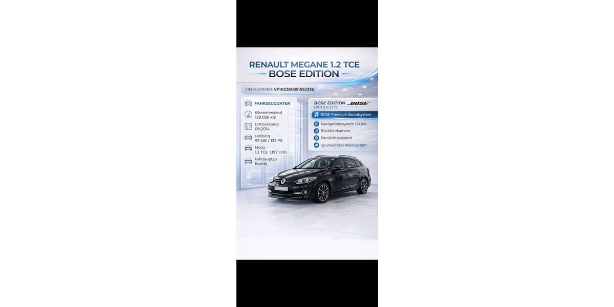 Renault Megane 129.056 km 7.980 &euro; Nürnberg 90431