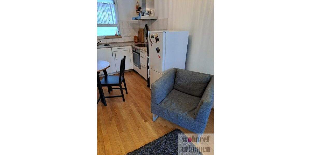 Etagenwohnung Erlangen Sieglitzhof - 2 Zimmer, 50 m&sup2;, 660&euro; | Angebot:25667904