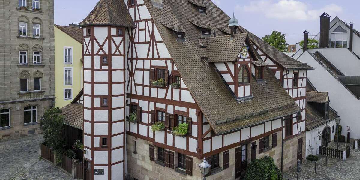 Etagenwohnung Nürnberg Kleinweidenmühle - 2 Zimmer, 51 m&sup2;, 199.000&euro; | Angebot:25626708