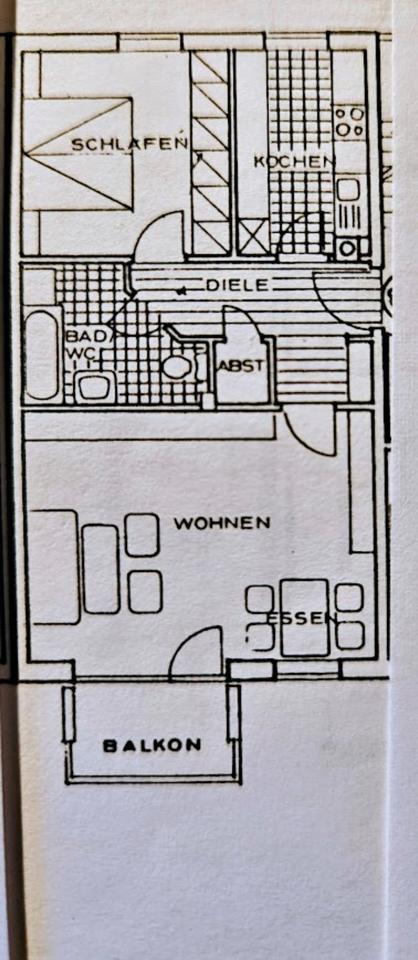 Attraktive 2 Zimmerwohnung