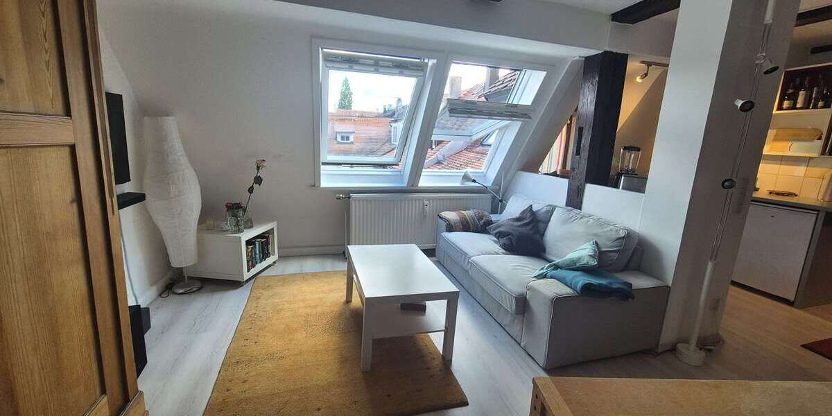 Etagenwohnung Erlangen Burgberg - 1 Zimmer, 46 m&sup2;, 648&euro; | Angebot:26809594