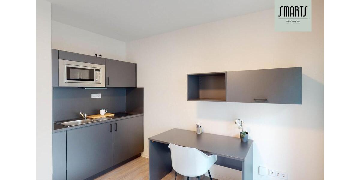 Etagenwohnung Nürnberg Gleißhammer - 1 Zimmer, 20 m&sup2;, 515&euro; | Angebot:25146625
