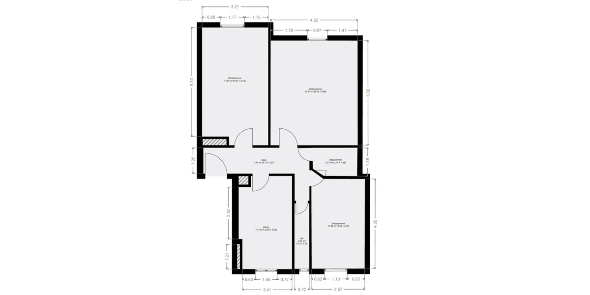 Mädels-WG in Nürnberg-Südstadt – 2 Zimmer frei (möbliert) 01.02 3 zimmer
