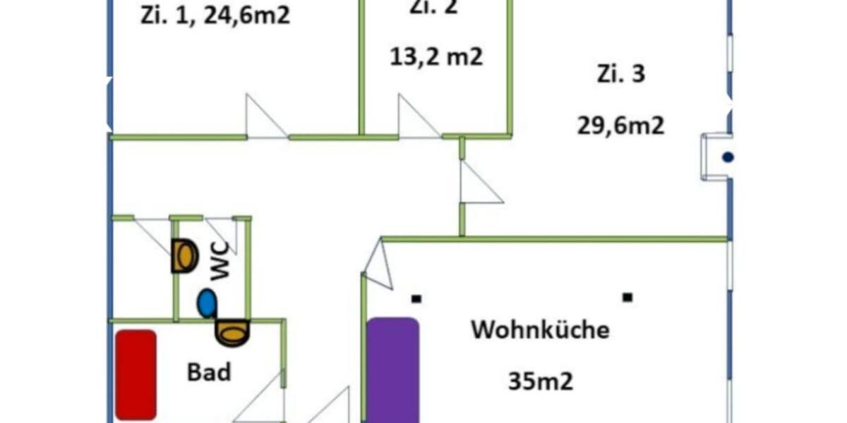 Erdgeschoßwohnung Heroldsberg - 4 Zimmer, 149 m&sup2;, 1.540&euro; | Angebot:25805707