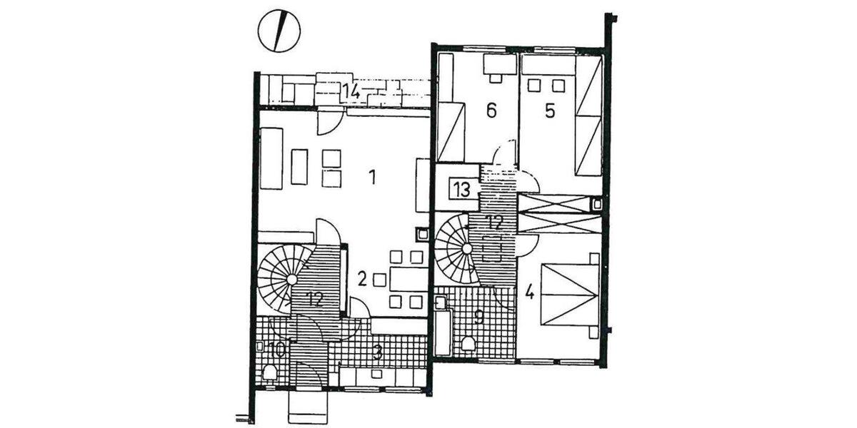 Reihenhaus Nürnberg Langwasser - 4.5 Zimmer, 103 m&sup2;, 1.500&euro; | Angebot:27614201