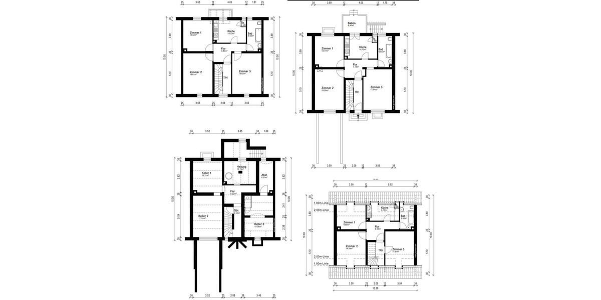 Reihenhaus Nürnberg Gaismannshof - 12 Zimmer, 210 m&sup2;, 470.000&euro; | Angebot:25899331