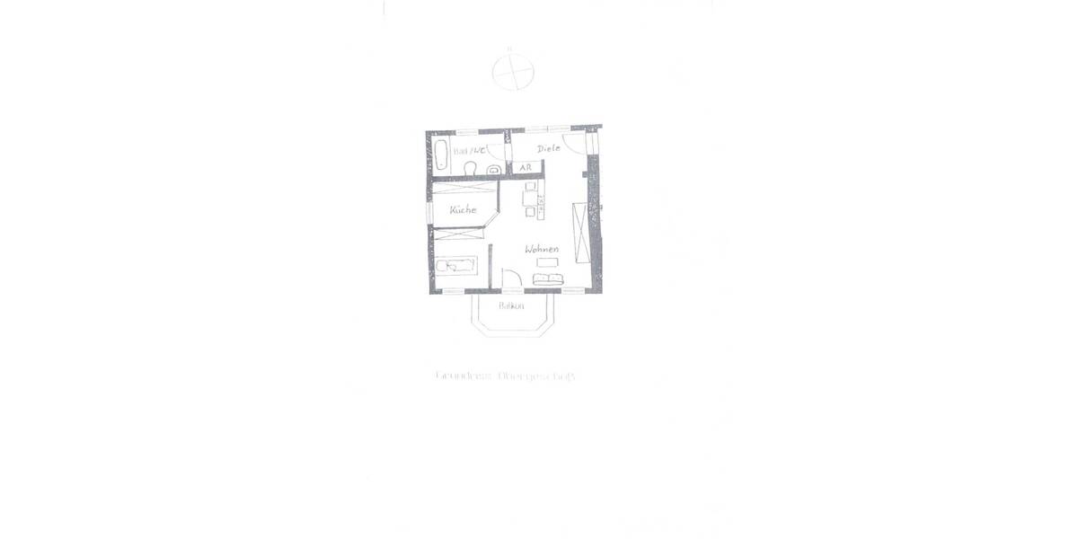 Etagenwohnung Nürnberg Fischbach - 2 Zimmer, 53 m&sup2;, 520&euro; | Angebot:26453404
