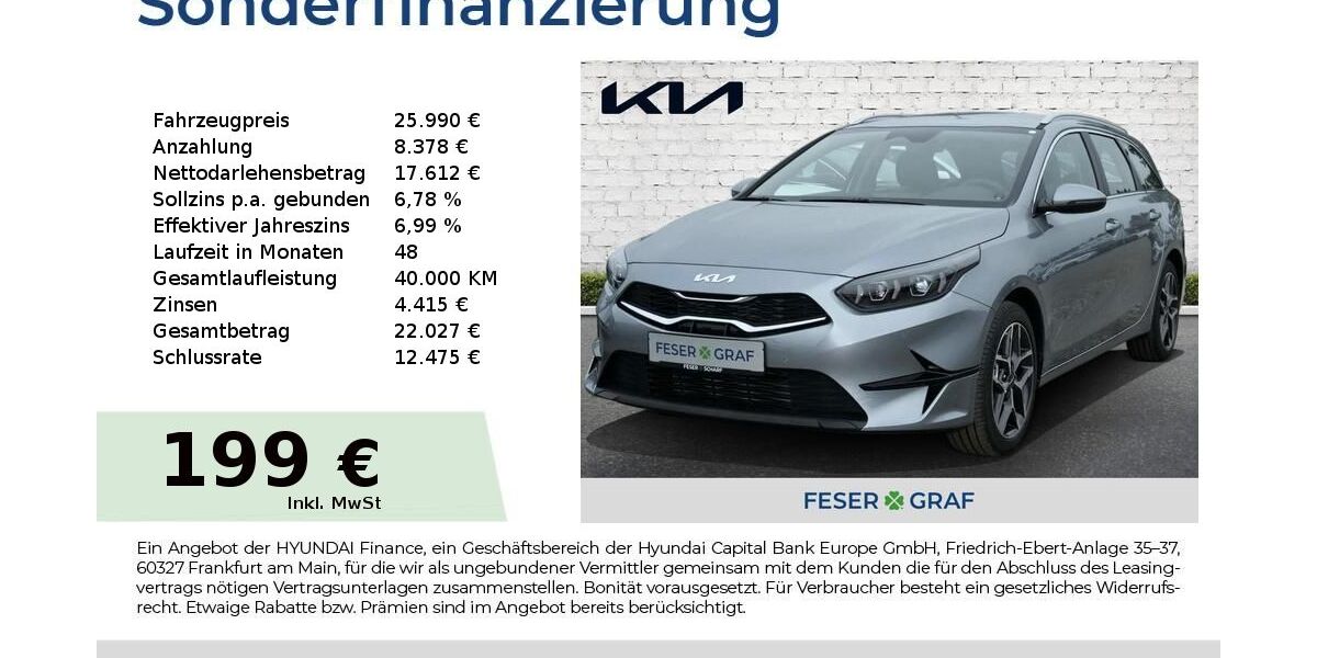Kia ceed Sportswagon 5.307 km 24.850 &euro; Roth 91154