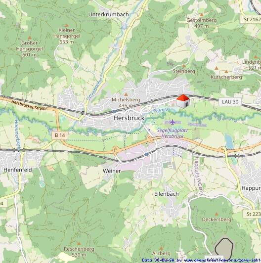 Etagenwohnung Hersbruck - 2 Zimmer, 46 m&sup2;, 159.000&euro; | Angebot:26273562